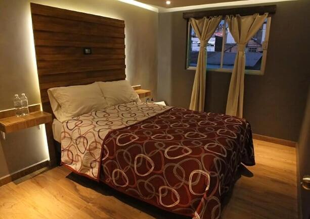 Hotel Pueblo De Madera Refugio Exteriör bild